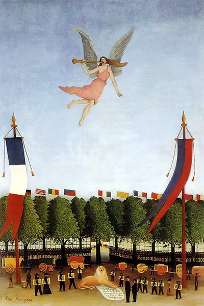Liberty Inviting Artists to Take Part in the 22nd Exhibition of the Societe des Artistes Independants Henri Rousseau